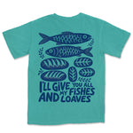 All My Fishes And Loaves | Sea Foam back