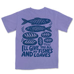All My Fishes And Loaves | Violet back