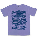 All My Fishes And Loaves | Violet front