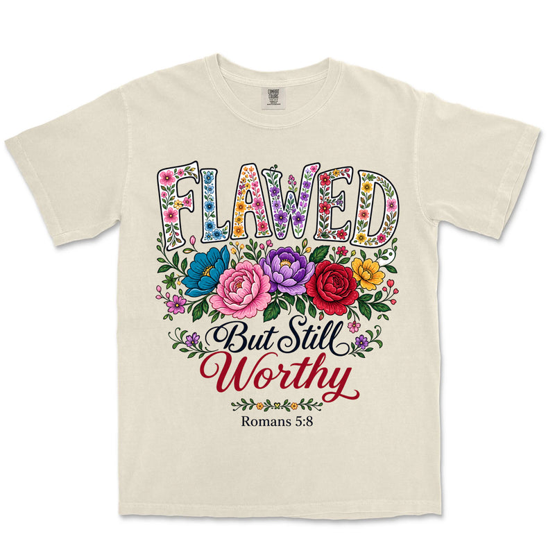 Flawed But Still Worthy | Ivory front