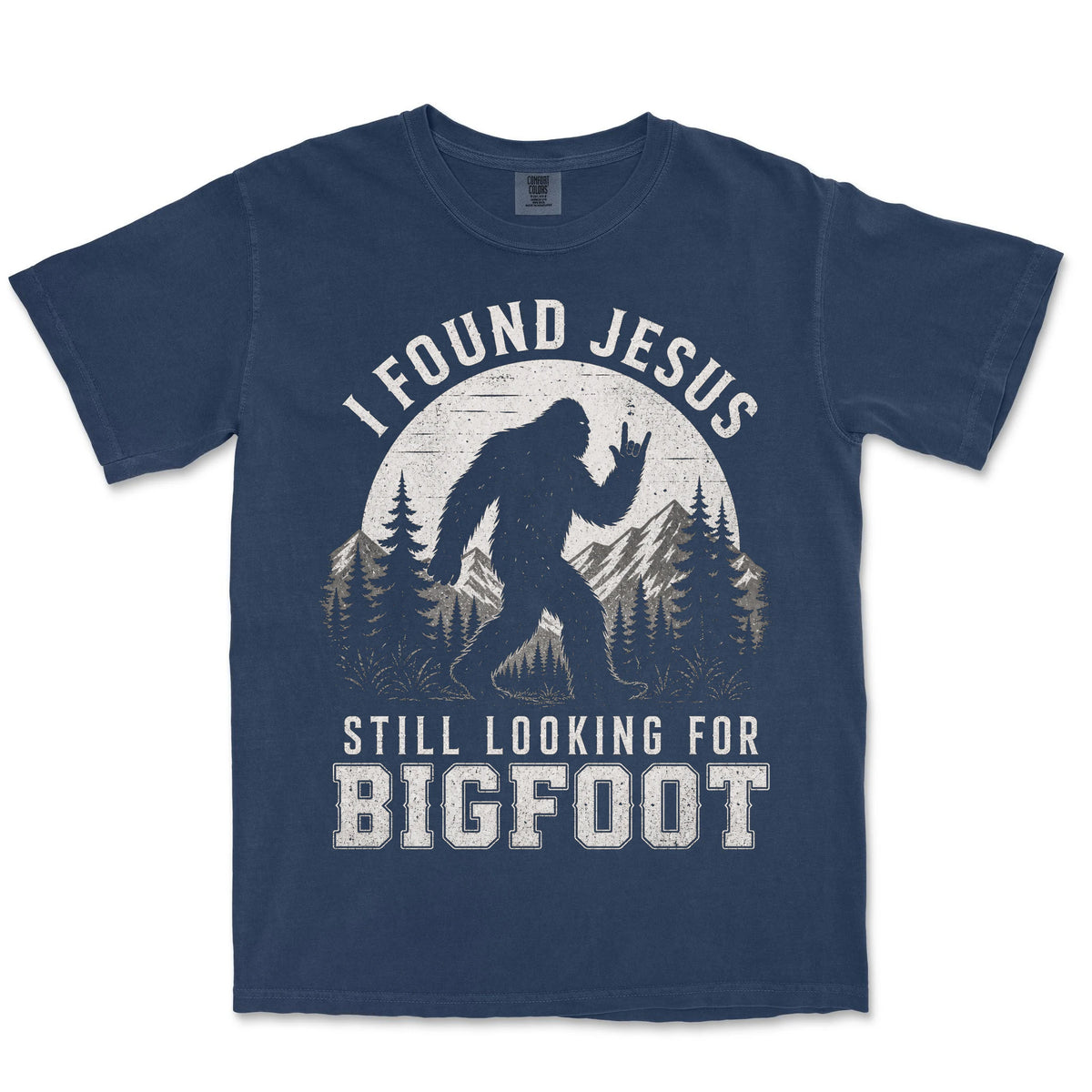 Found Jesus Looking For Bigfoot | Navy front