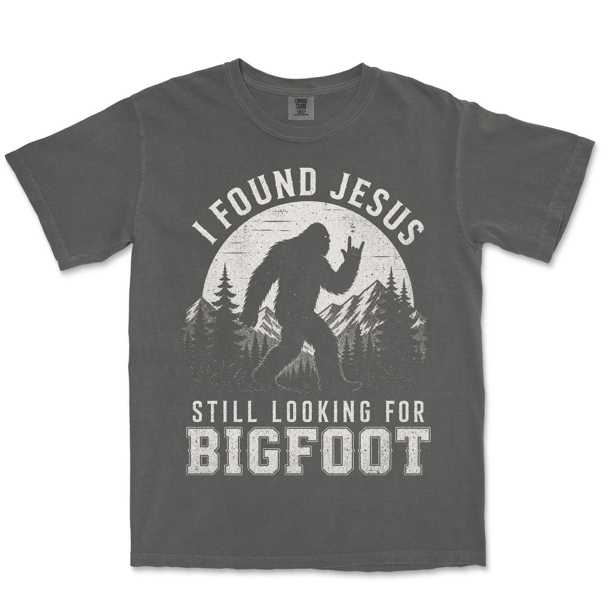 Found Jesus Looking For Bigfoot | Pepper front