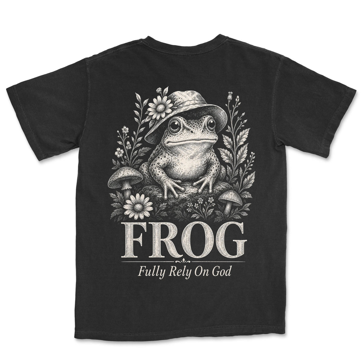 Fully Rely On God | Black back