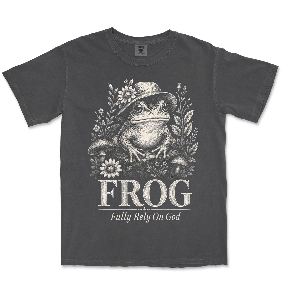 Fully Rely On God | Graphite front