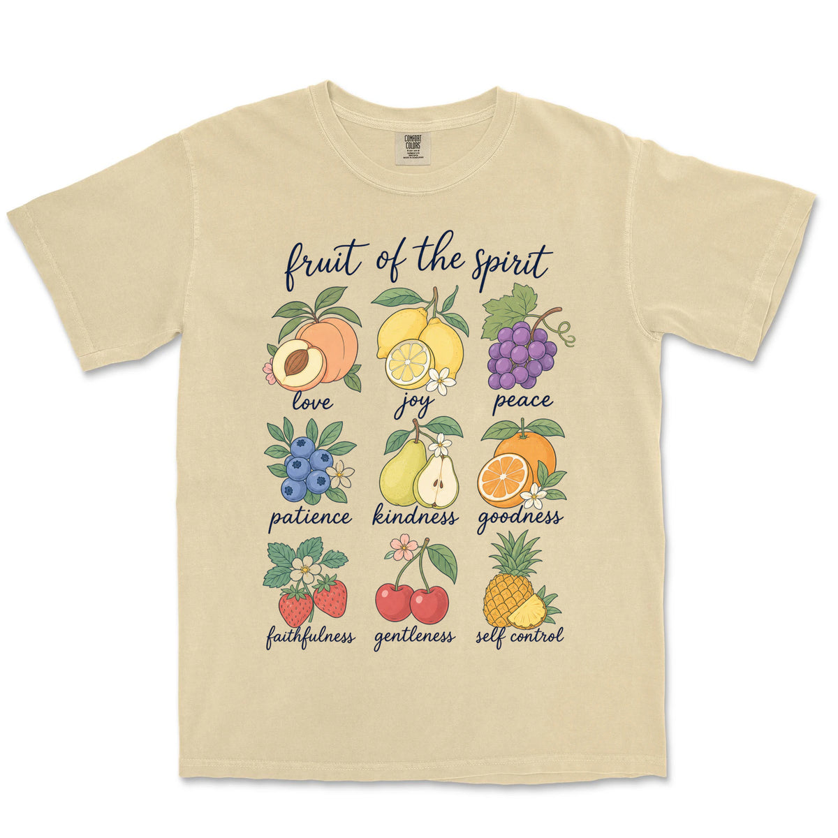 Fruit Of The Spirit Grid | Banana front