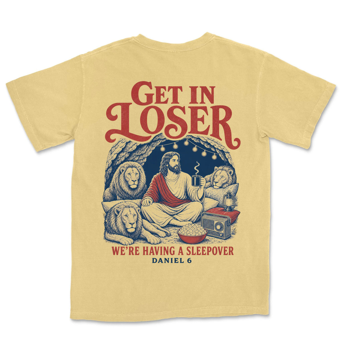 Lions Den Sleepover | Butter back