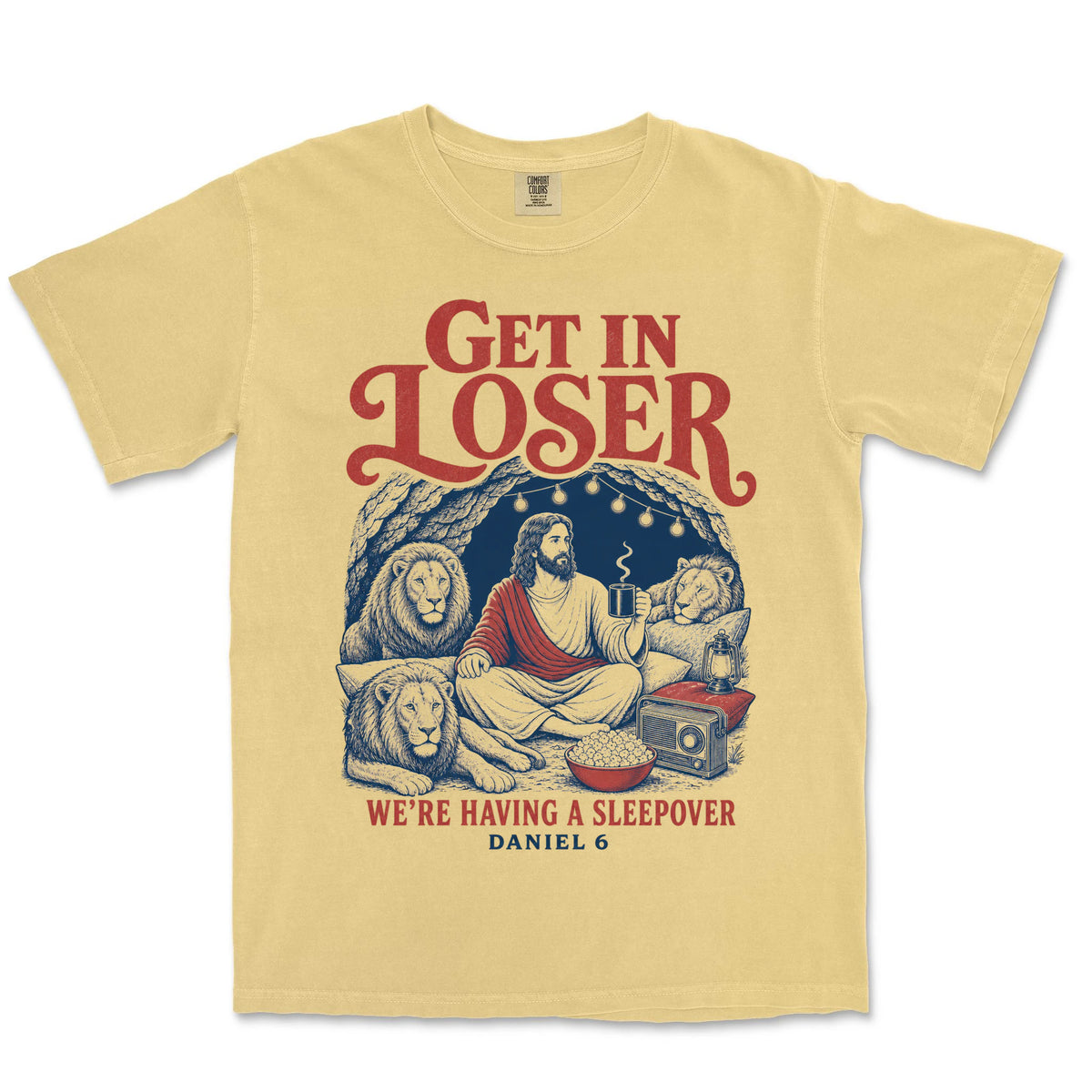 Lions Den Sleepover | Butter front