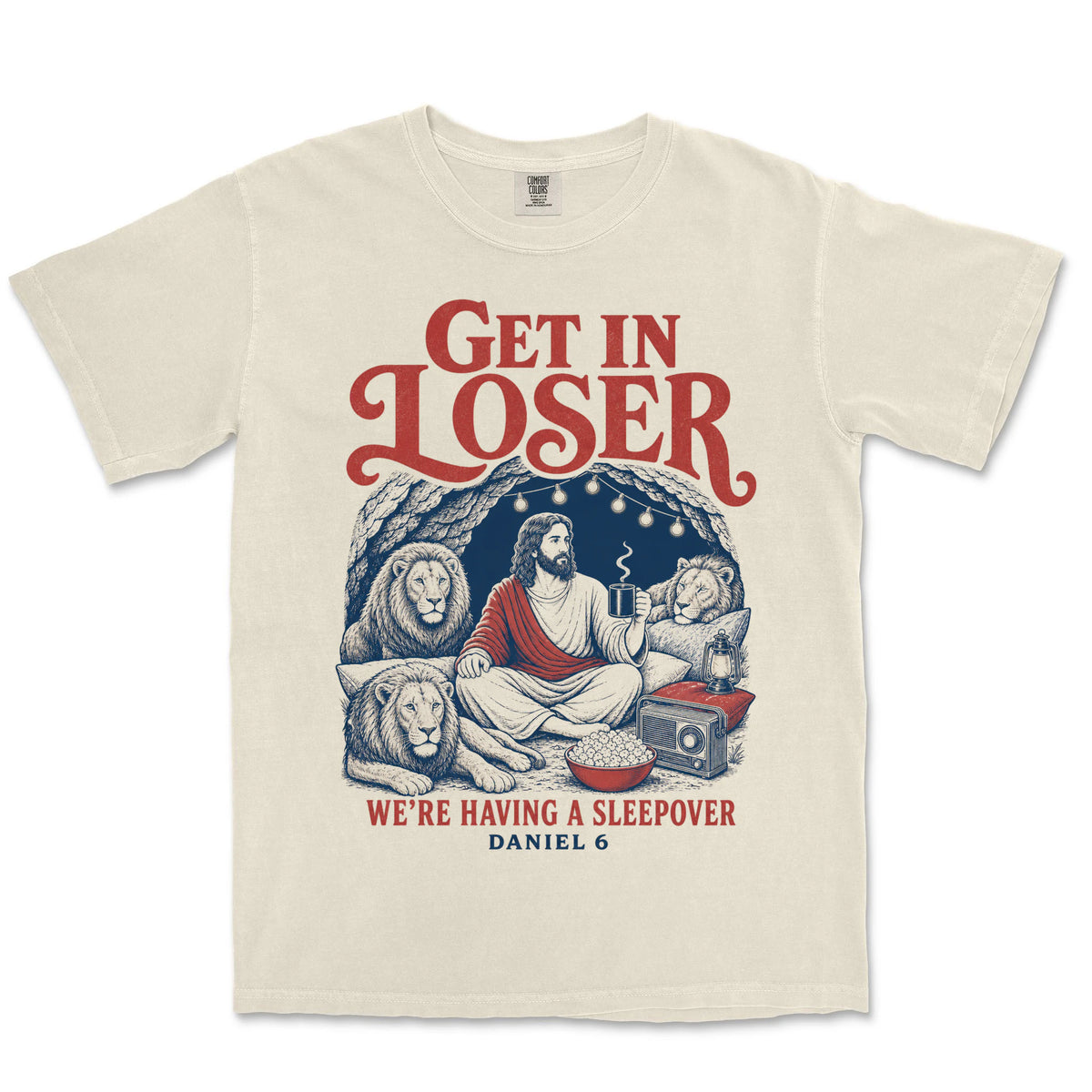 Lions Den Sleepover | Ivory front