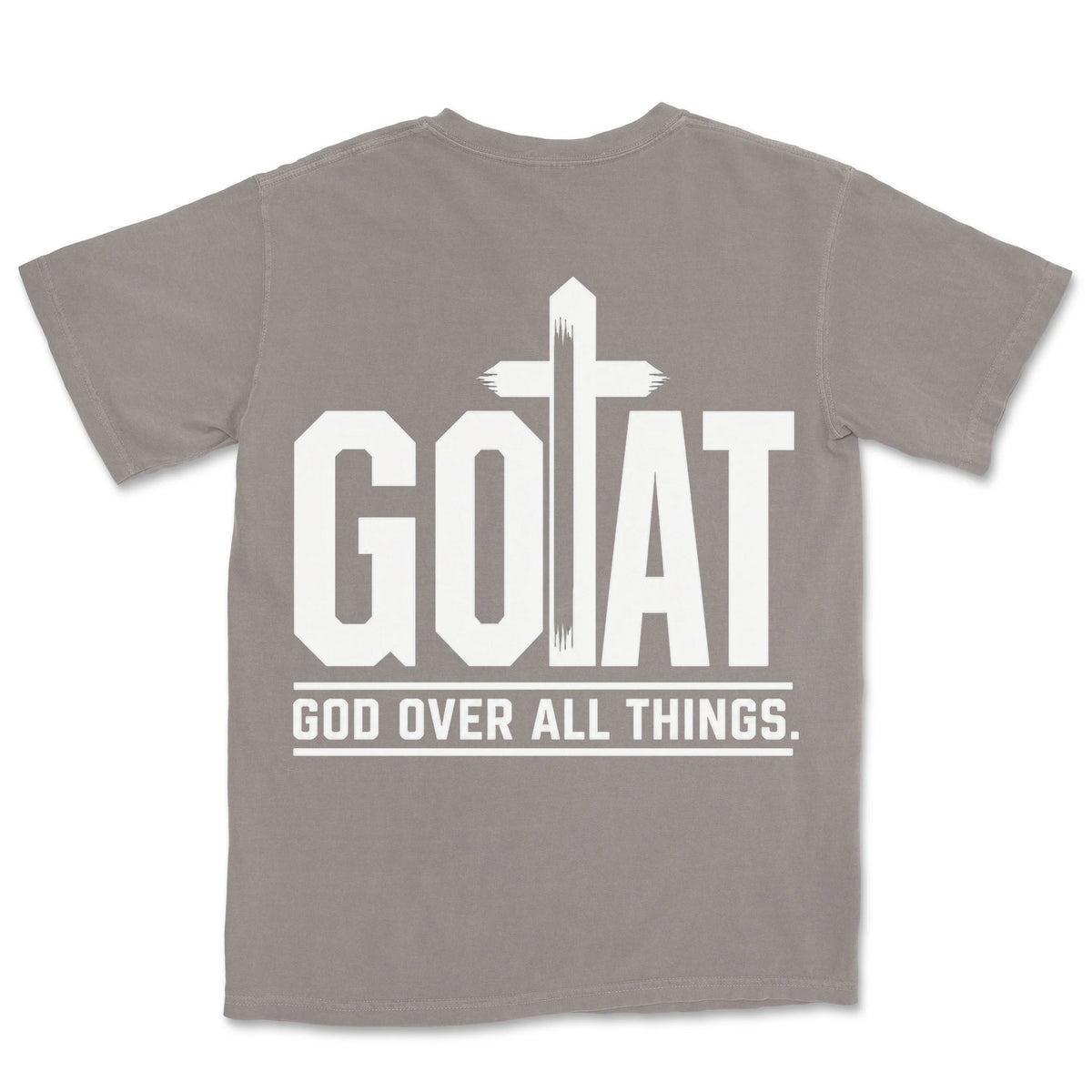 GOAT God Over All Things | Grey back