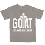 GOAT God Over All Things | Grey front