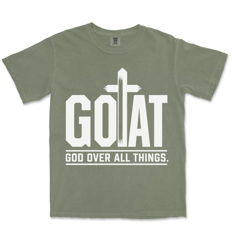 GOAT God Over All Things | Sage front