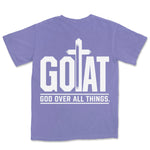 GOAT God Over All Things | Violet back