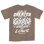 God Is Greater Highs And Lows | Espresso back