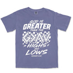 God Is Greater Highs And Lows | Grape front