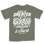 God Is Greater Highs And Lows | Moss back
