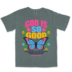 God Is So Good Butterfly | Blue Spruce front