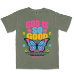 God Is So Good Butterfly | Moss front
