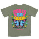 God Is So Good Butterfly | Sage back
