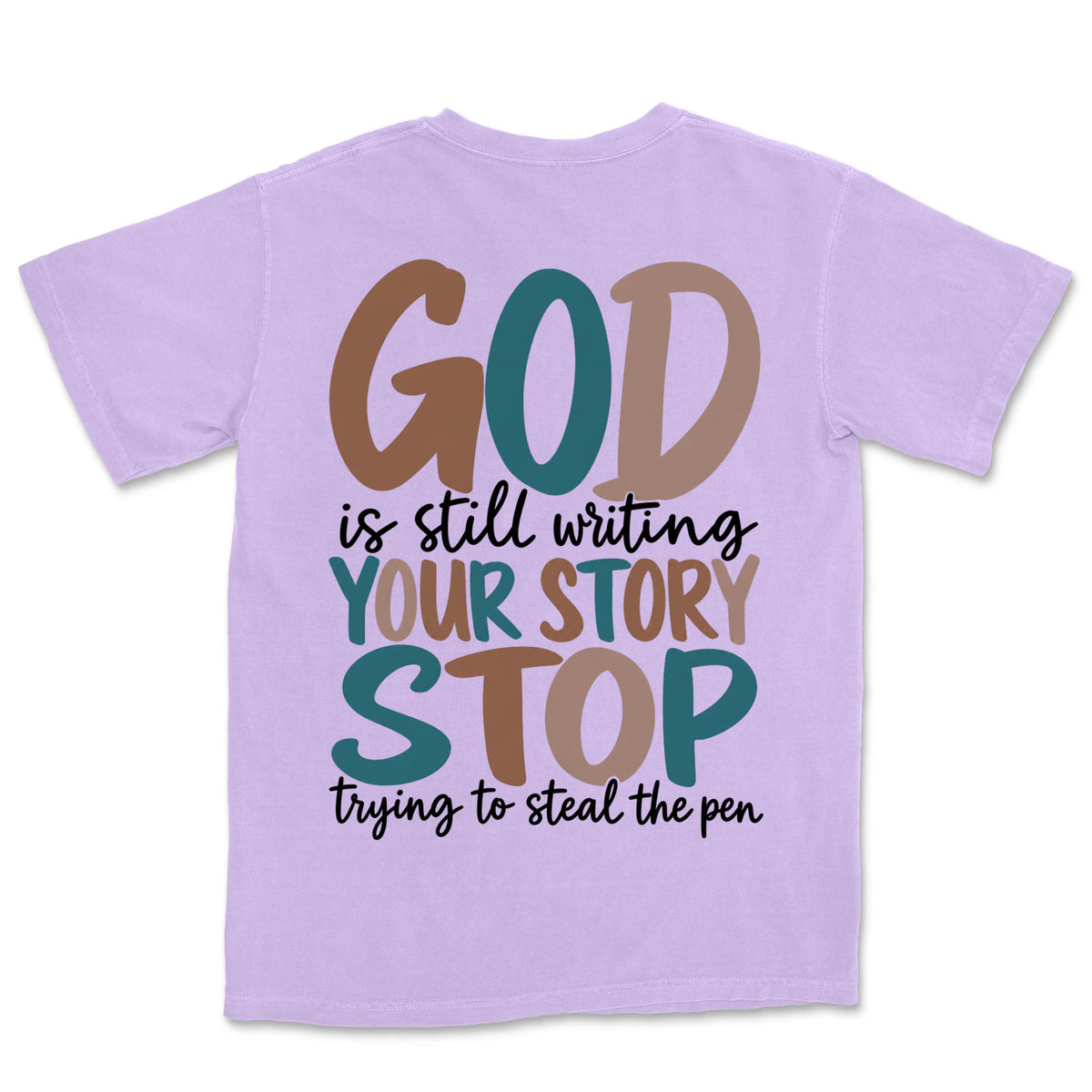 Stop Stealing The Pen | Orchid back