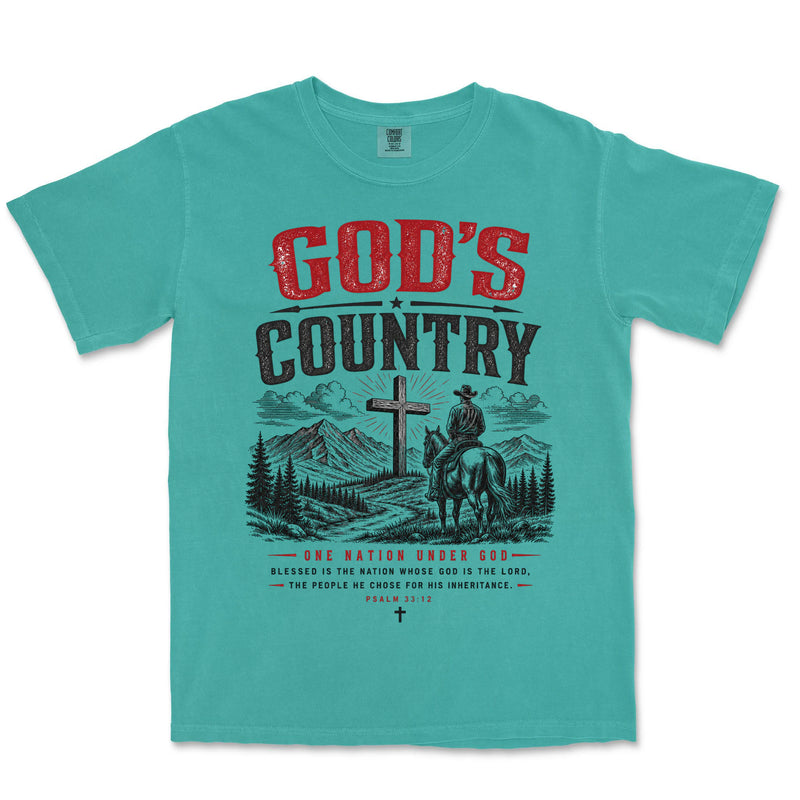 God's Country Cowboy | Sea Foam front