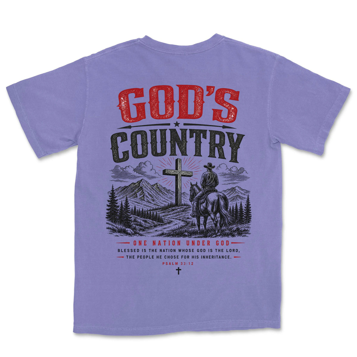 God's Country Cowboy | Violet back