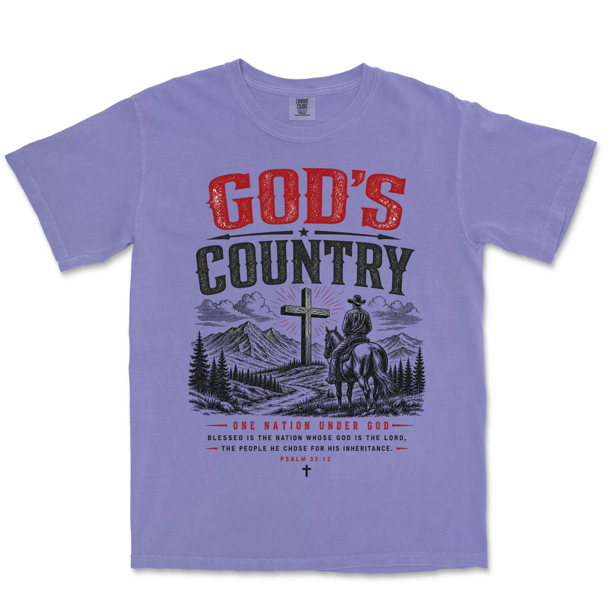 God's Country Cowboy | Violet front