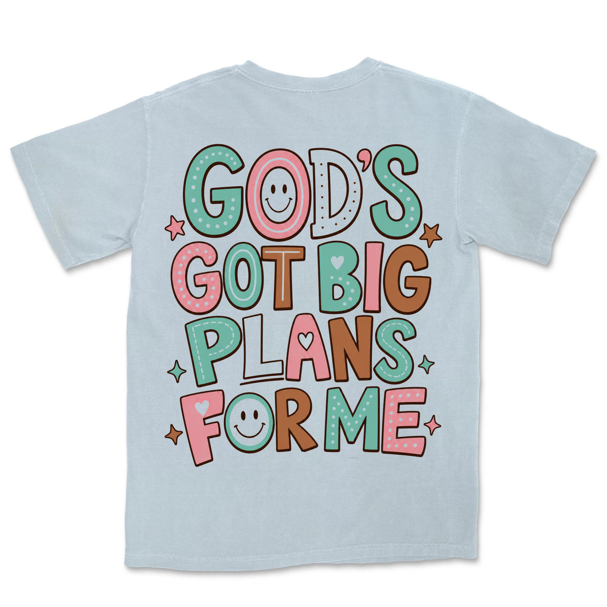 God's Got Big Plans | Chambray back
