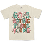 God's Got Big Plans | Ivory front