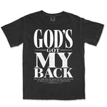 God's Got My Back | Black front