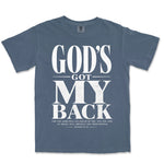 God's Got My Back | Denim front