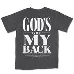 God's Got My Back | Graphite back
