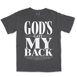 God's Got My Back | Graphite front