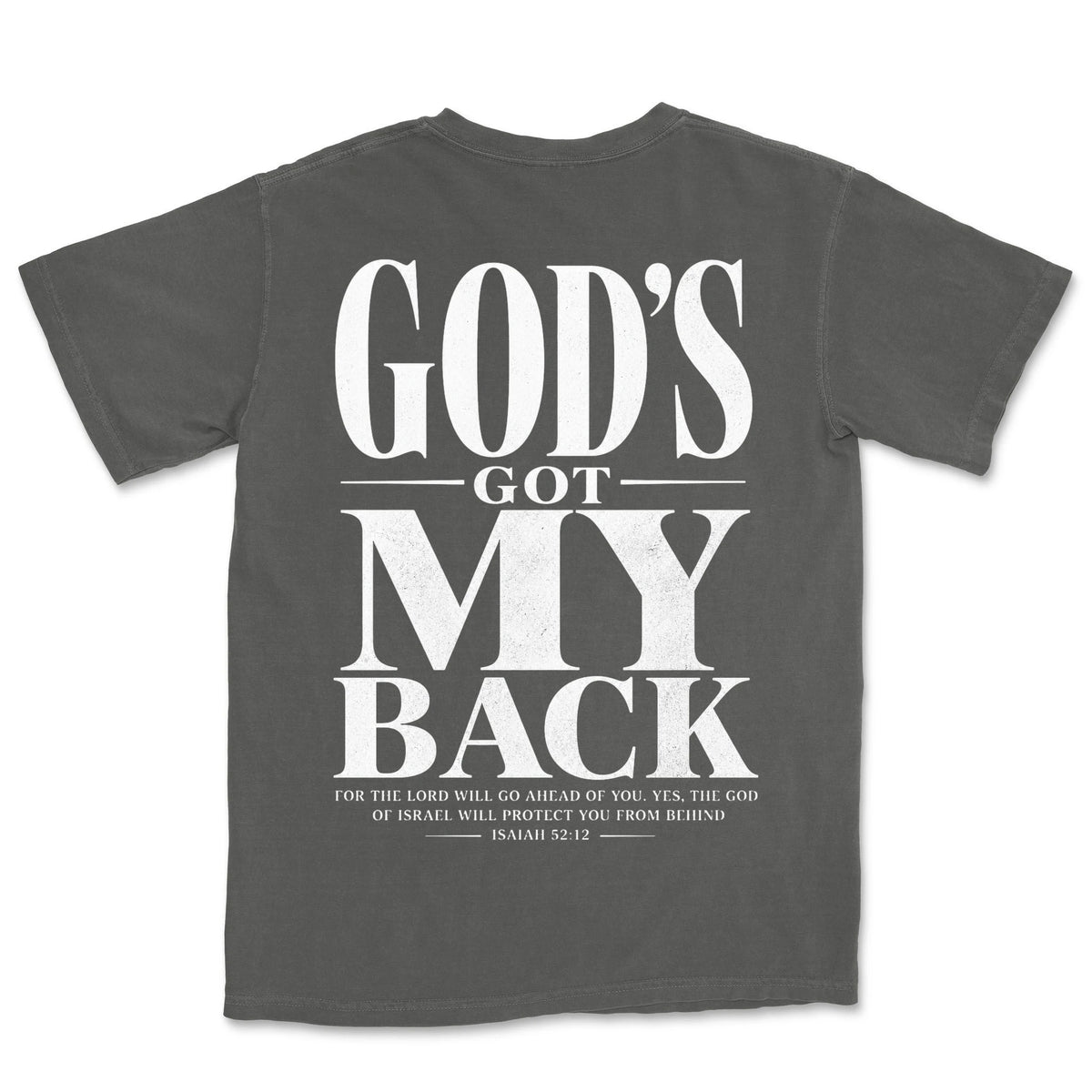 God's Got My Back | Pepper back