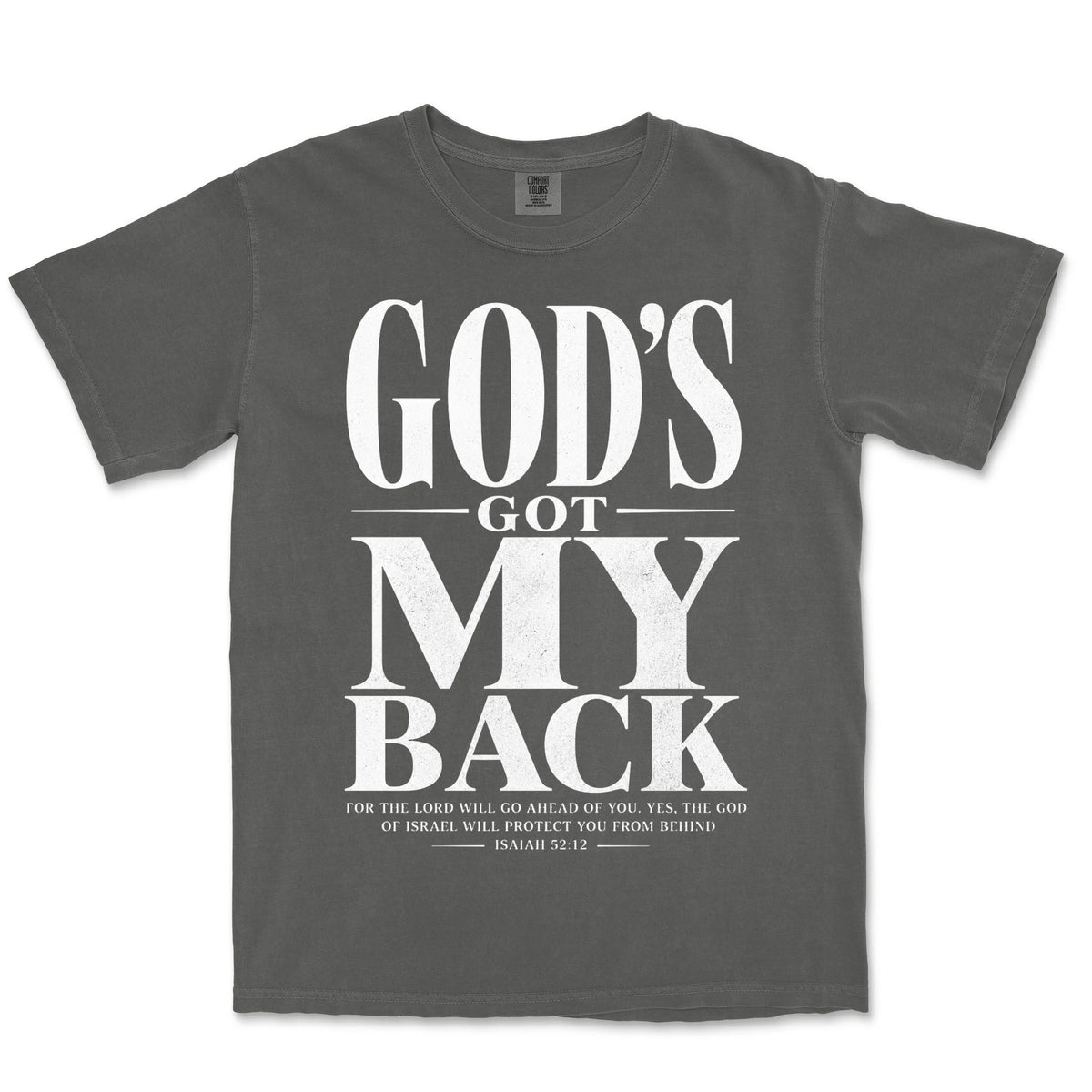 God's Got My Back | Pepper front