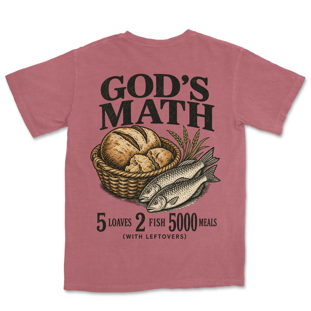 God's Math | Crimson back
