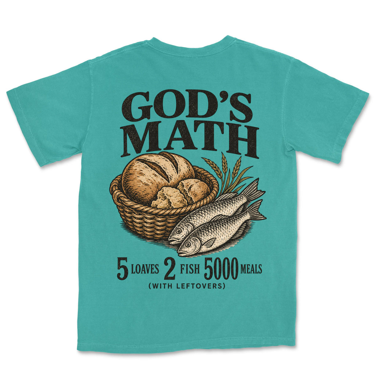God's Math | Sea Foam back