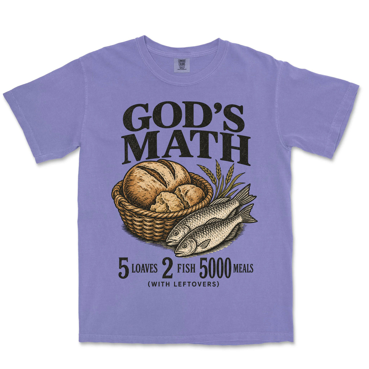 God's Math | Violet front