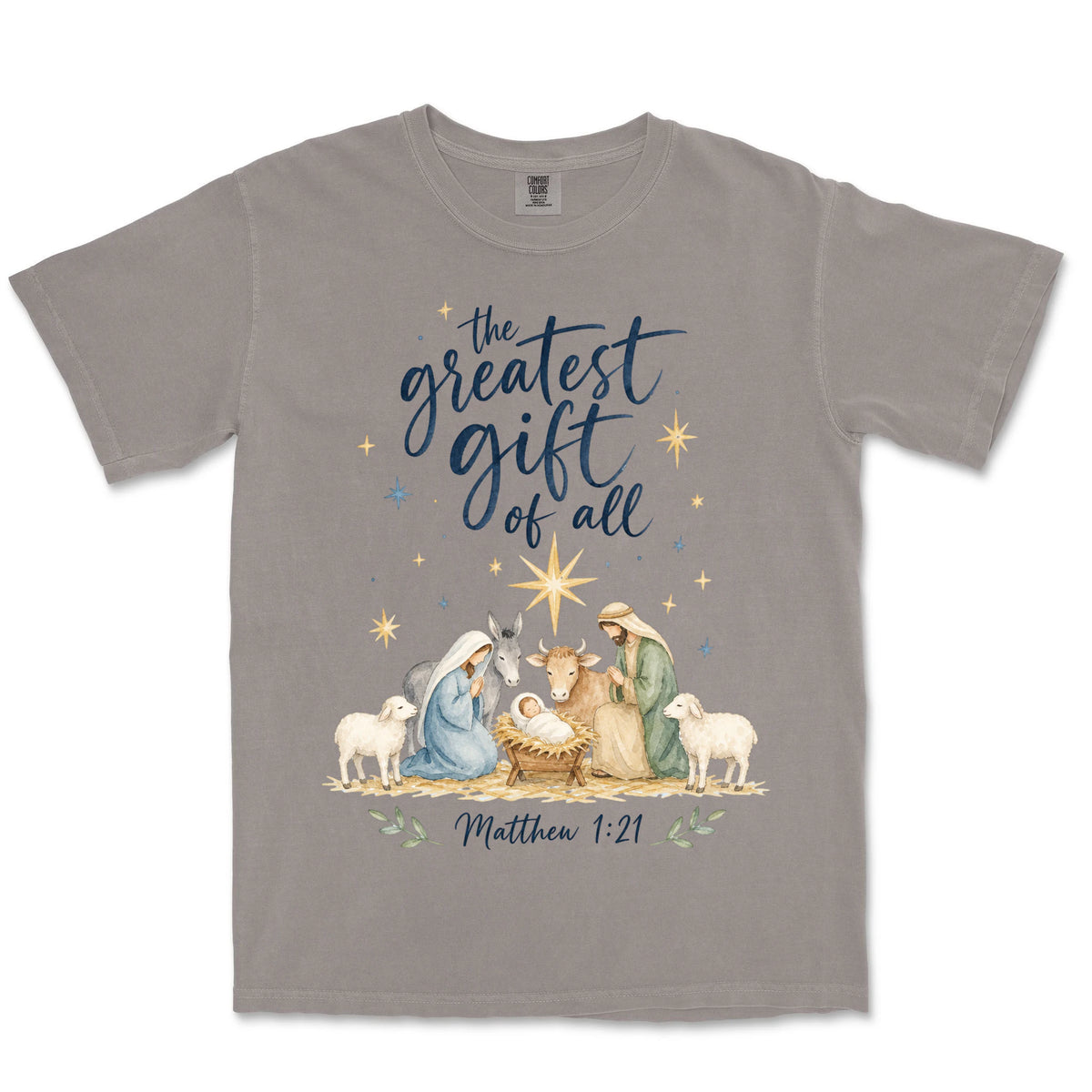 The Greatest Gift Of All | Grey front