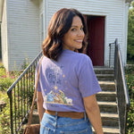 The Greatest Gift Of All worn by a model | Violet model back