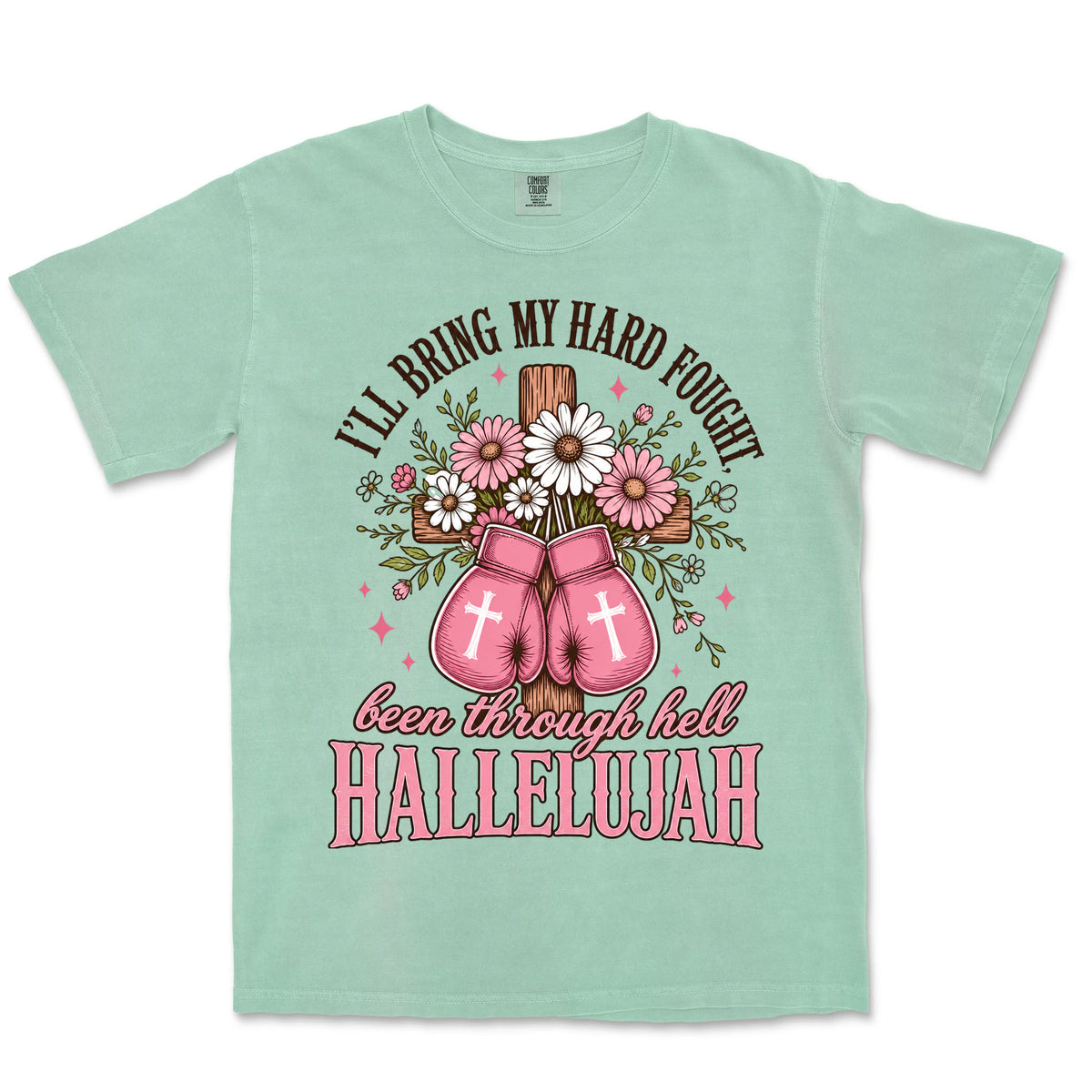 Hard Fought Pink Gloves | Island Reef front