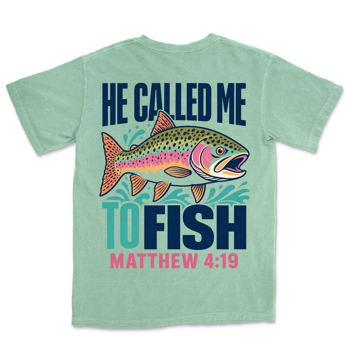 He Called Me To Fish | Island Reef back