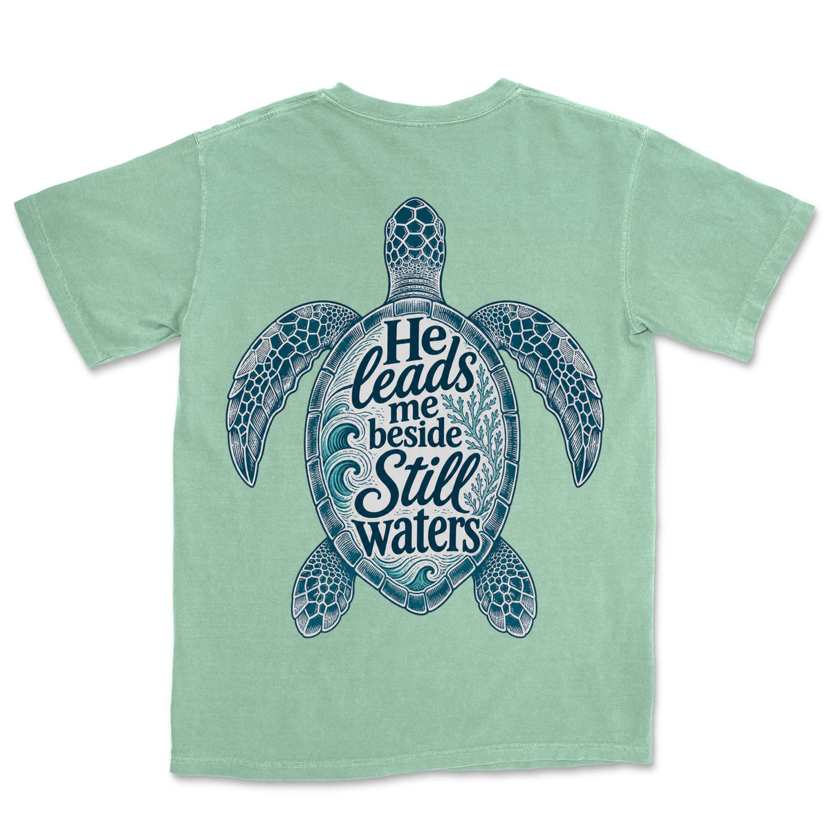Still Waters Sea Turtle | Island Reef back