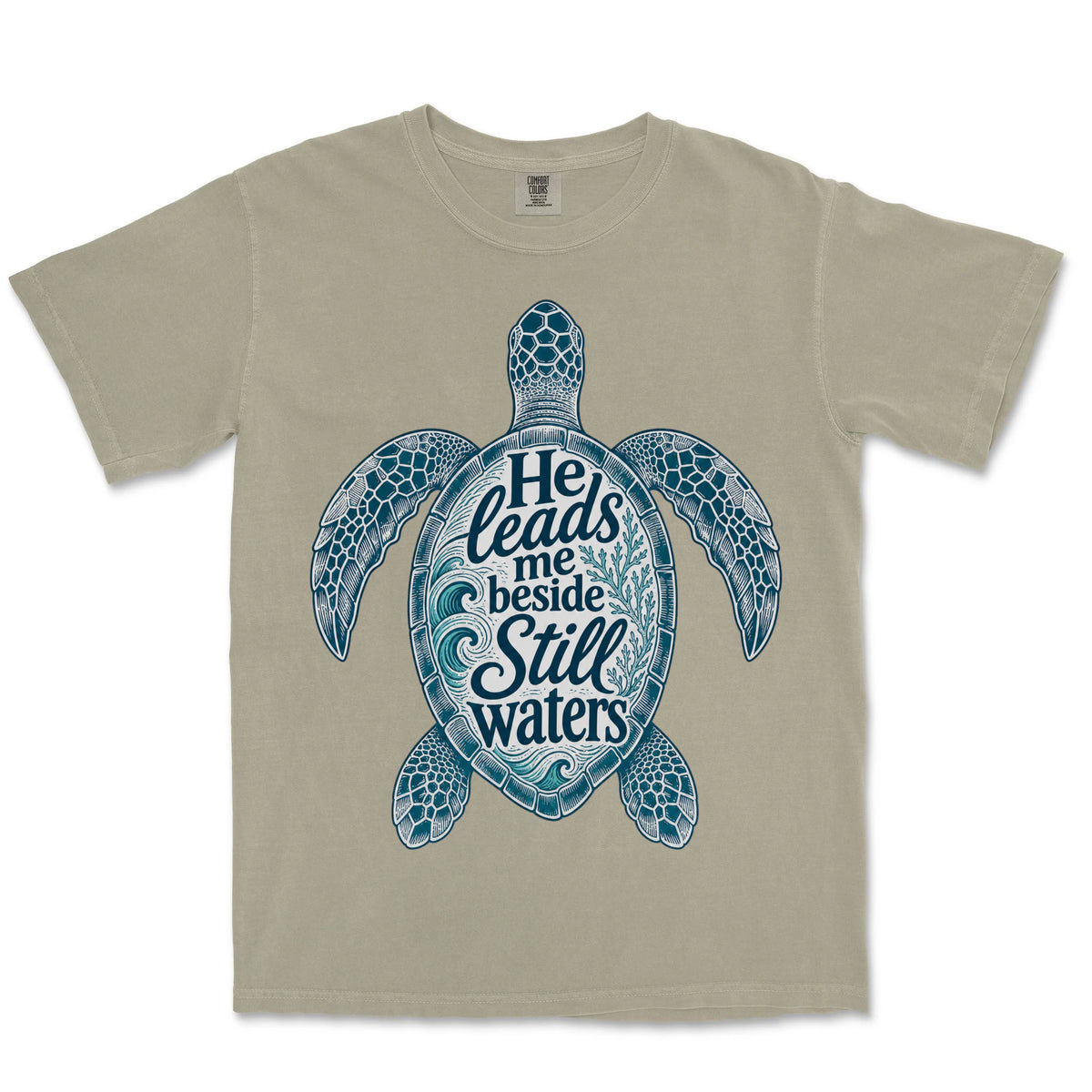 Still Waters Sea Turtle | Sandstone front