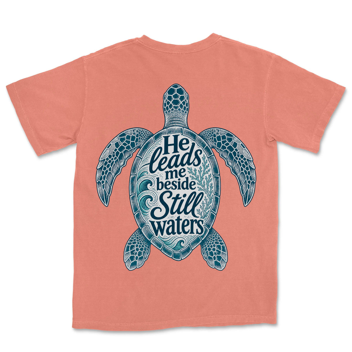 Still Waters Sea Turtle | Terracotta back