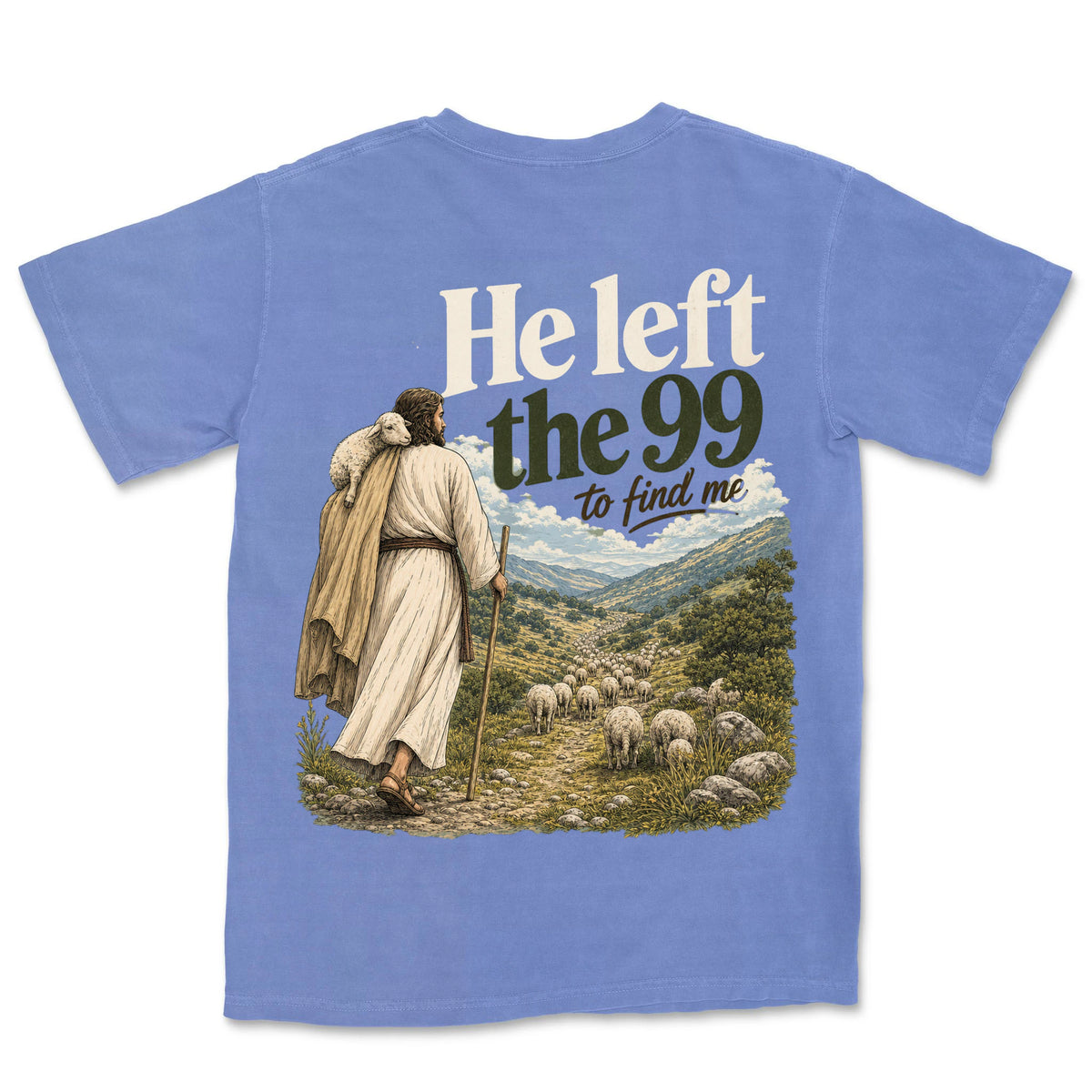 He Left The 99 | Flo Blue back