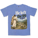 He Left The 99 | Flo Blue front