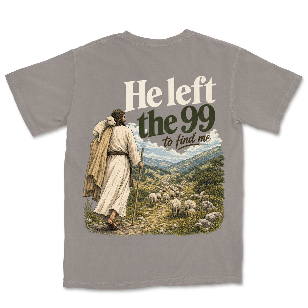 He Left The 99 | Grey back