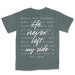 He Never Left My Side | Blue Spruce back