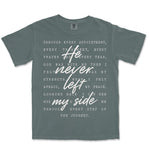 He Never Left My Side | Blue Spruce front