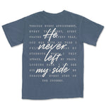 He Never Left My Side | Denim back